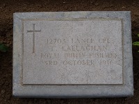 Struma Military Cemetery - Callaghan, T